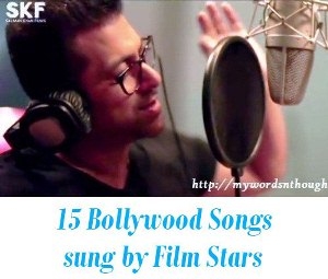 Bollywood actors as playback singers