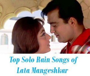 Top Solo Rain Songs of Lata Mangeshkar