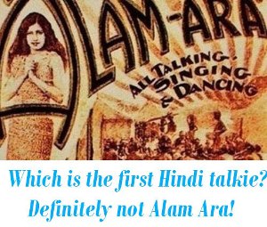 first cinema talking full Hindi