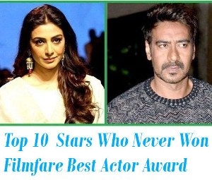 Bollywood Stars Who Never Won Filmfare Best Actor Award