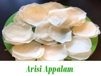 Arisi Appalam