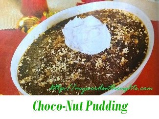 Choco-Nut Pudding