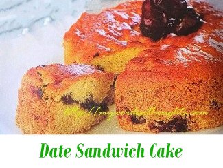 Date Sandwich Cake