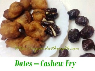 Dates – Cashew Fry