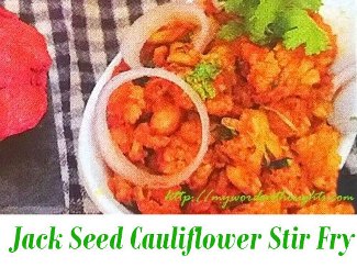 Jack seed – Cauliflower Stir Fry