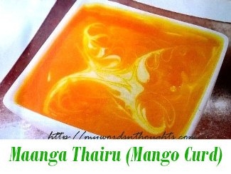 Maanga Thairu (Mango Curd)