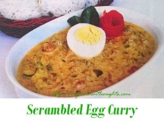 Scrambled Egg Curry