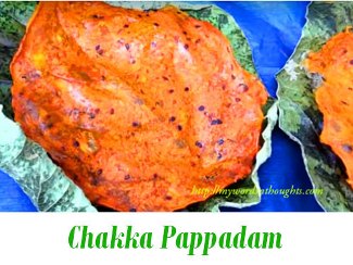chakka pappadam