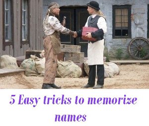 tricks to memorize names