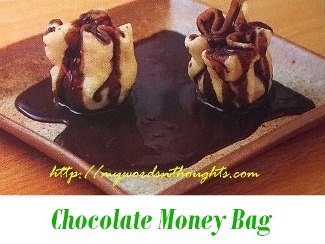 Chocolate Money Bag