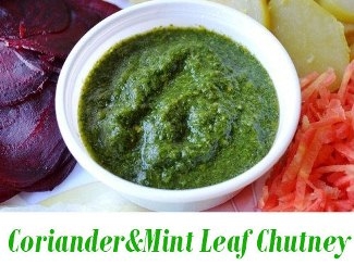 Coriander Mint Leaf Chutney