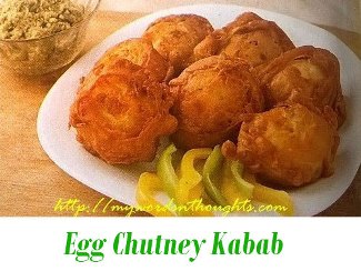Egg-Chutney Kabab