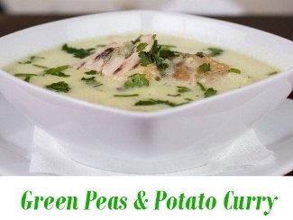 Green Peas Potato Curry