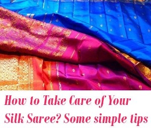 Silk Saree care