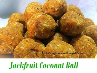 Jackfruit Coconut Ball