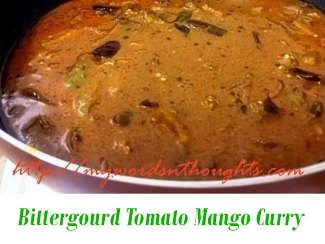 Bittergourd – Tomato – Mango Curry