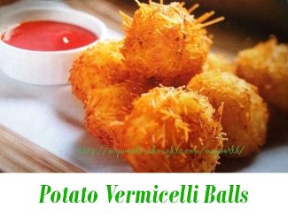 Potato Vermicilli Balls