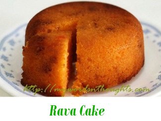 rava cake