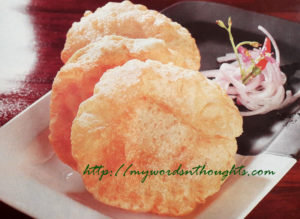 semolina poori