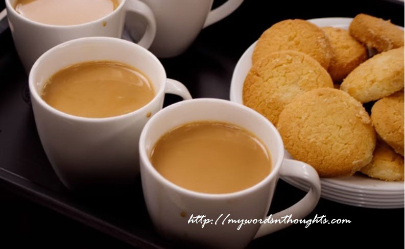 masala tea with condensed milk