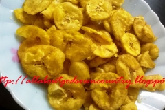 Banana Chips Round