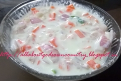 8onion raita