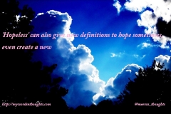 Hopeless to Hope