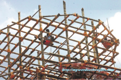 making panthal in thrissur pooram