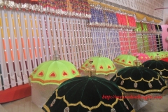 Colourful Display of Umbrellas