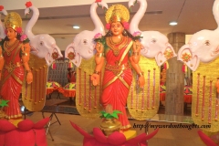 Decorated Goddess at Chamaya Pradarshanam