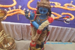 Decorated Krishna