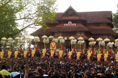 Kudamattam of Thrissur Pooram