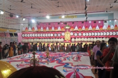 People gathered to watch Chamaya Pradarshanam