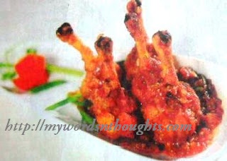 Healthy Chicken Lollipop