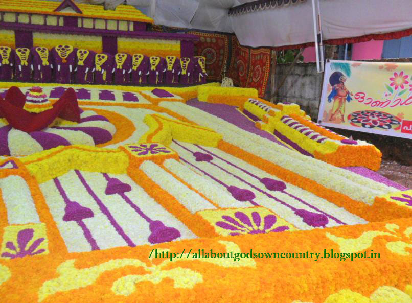 onam pookkalam kerala