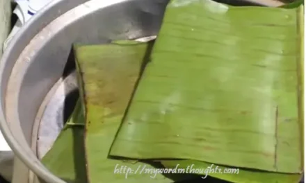 Rava Ilayada (Semolina Steamed Ada) Recipe