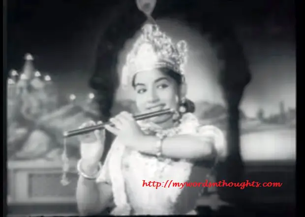 Jayalalitha as Lord Krishna