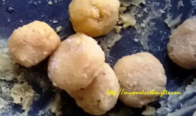 Kerala Boli Preparation