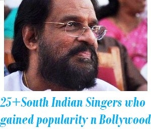south indian singers in bollywood