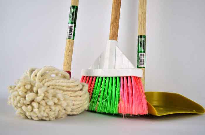 Achieve body fitness through household chore activities