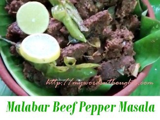 Malabar Beef Pepper Masala