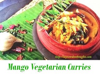 Mango Vegetarian Curries