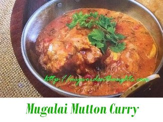 Mugalai Mutton Curry