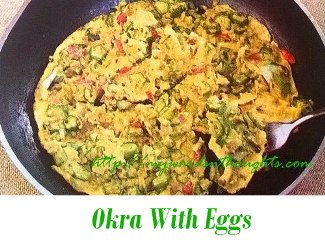 Okra With Eggs