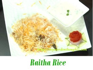 Raitha Rice