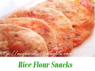 Rice Flour Snacks