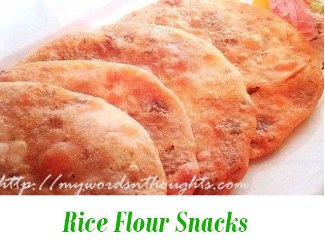 Rice Flour Snacks