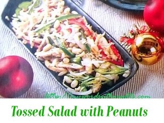 Tossed Salad with Peanuts