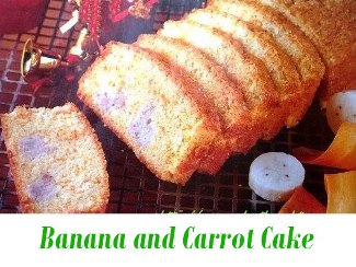 banana and carrot cake