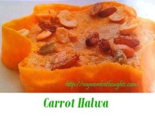 carrot halwa